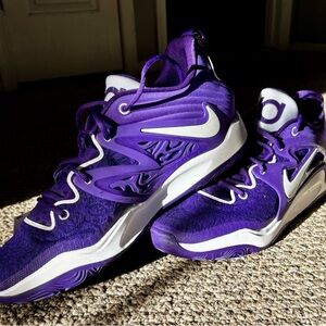 NIKE KD15 KD 15 TB PROMO "KEVIN DURANT" COURT PURPLE-WHITE size 18. NWOT. Rare